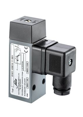 Pressostats pour bloc forés avec contact inverseur, carré 30 - Série 0161