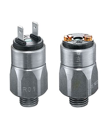 Pressostats bornes à cosses ou vis NO ou NF, hex. 24 - Série 0166