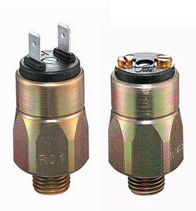 Pressostats bornes à cosses ou vis NO ou NF, hex. 24 - Série 0167